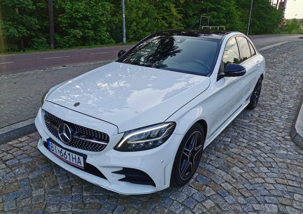 Mercedes-Benz Klasa C cena 108300 przebieg: 55000, rok produkcji 2019 z Lubraniec małe 596